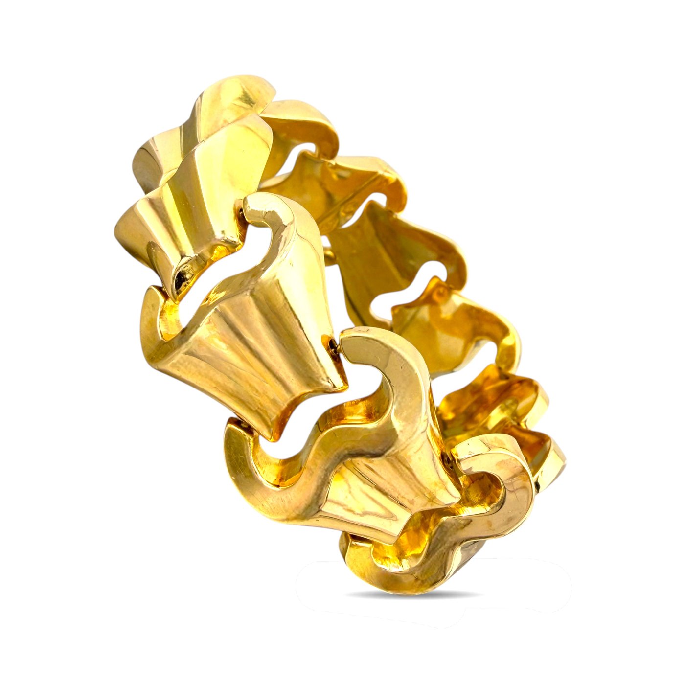 18K Yellow Gold Link Bracelet