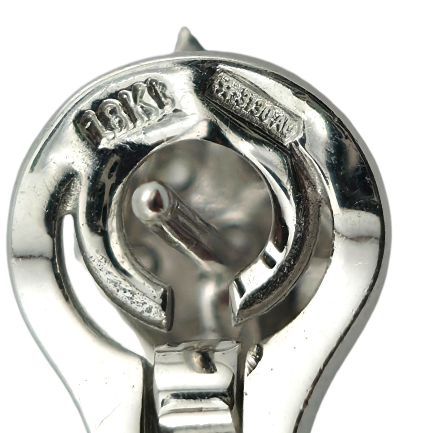 Crivelii 18K White Gold and  8.00ct Diamond Earrings