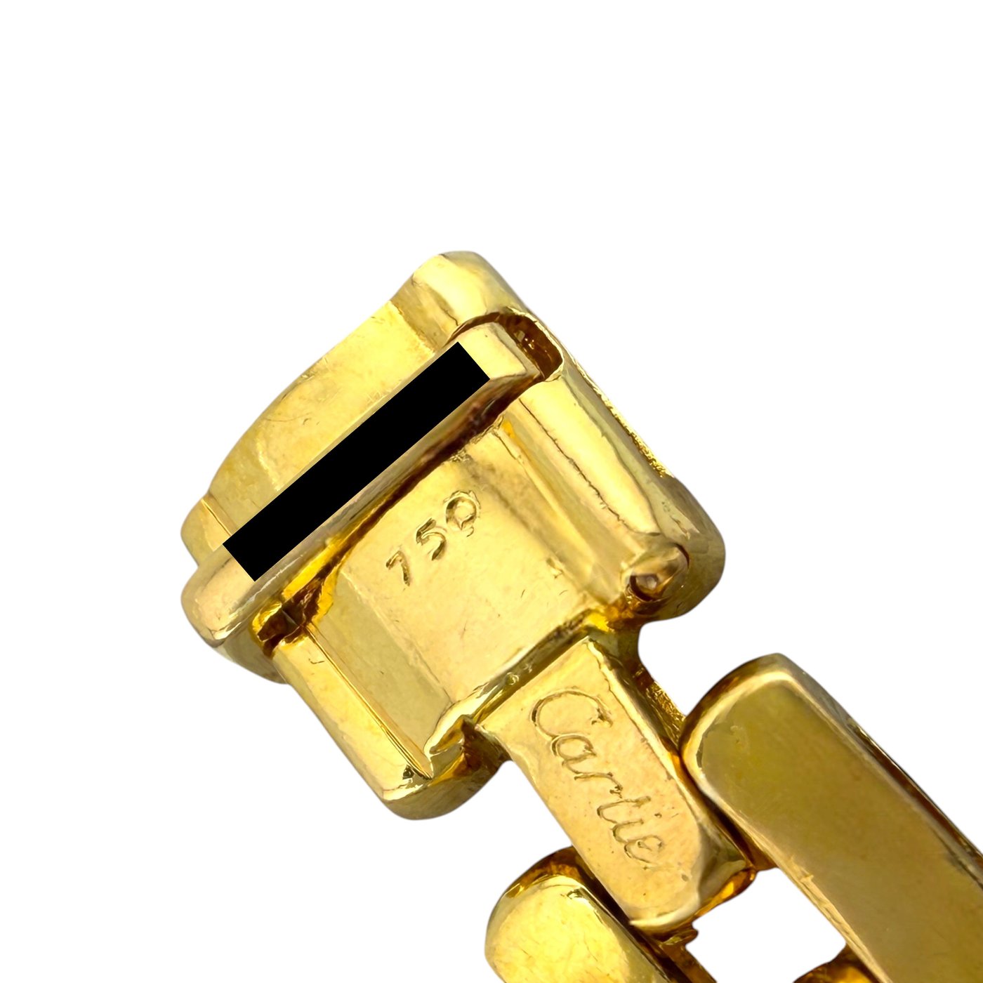 Cartier 4.40ct Diamond Maillon Panthere 18K Yellow Gold Link Necklace
