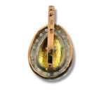 Imperial Russian K. Faberge 56K and Diamond Earrings