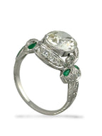 Platinum Ring with 2.71ct Diamond