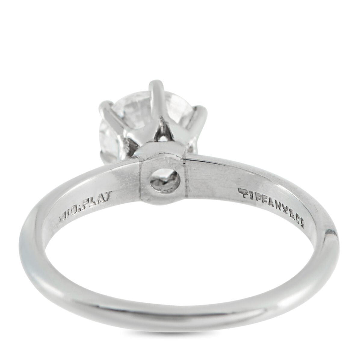 Tiffany & Co. - Ring Tiffany & Co. Platinum 0.65ct Diamond Solitaire Ring , Platinum -  0.65ct. tw. Diamond (Natural)