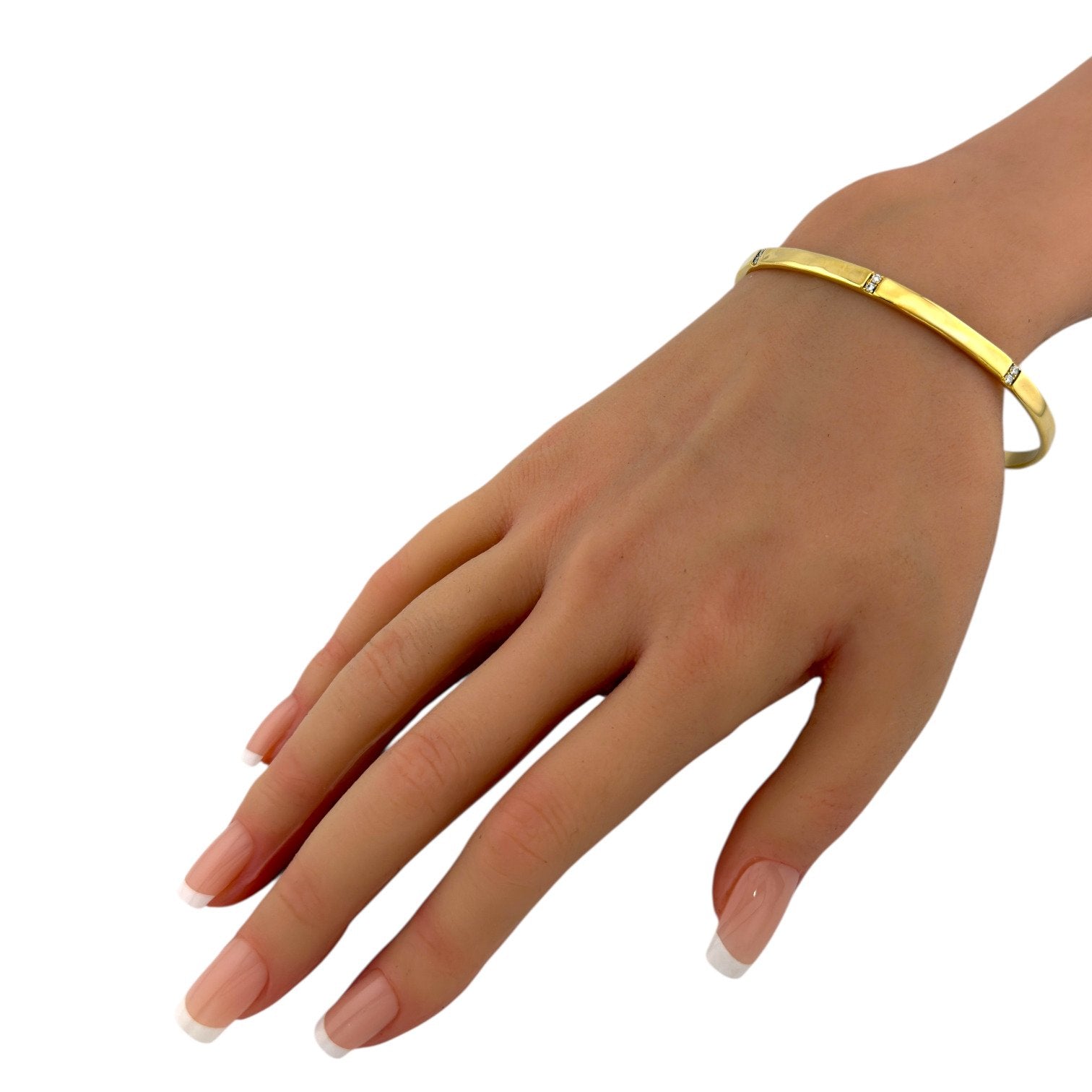 Bracelet - 18 kt. Yellow gold, Exclusive Ippolita 18K Yellow Gold 0.25ct Diamond Bracelet -  0.25ct. tw. Diamond