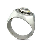 14K White Gold 1.95ct Diamond Statement Ring