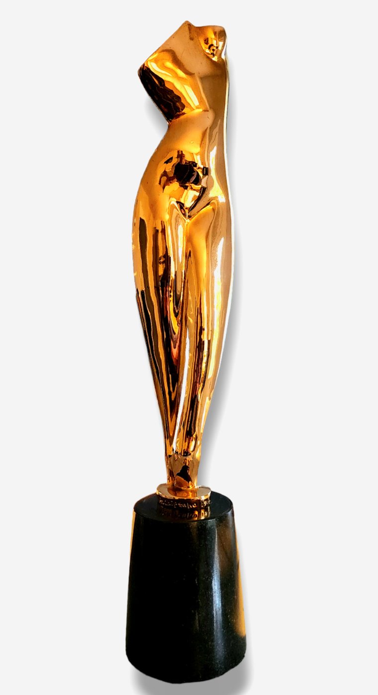 After A. Archipenko A Bronze Sculpture Nude 45.7 cm