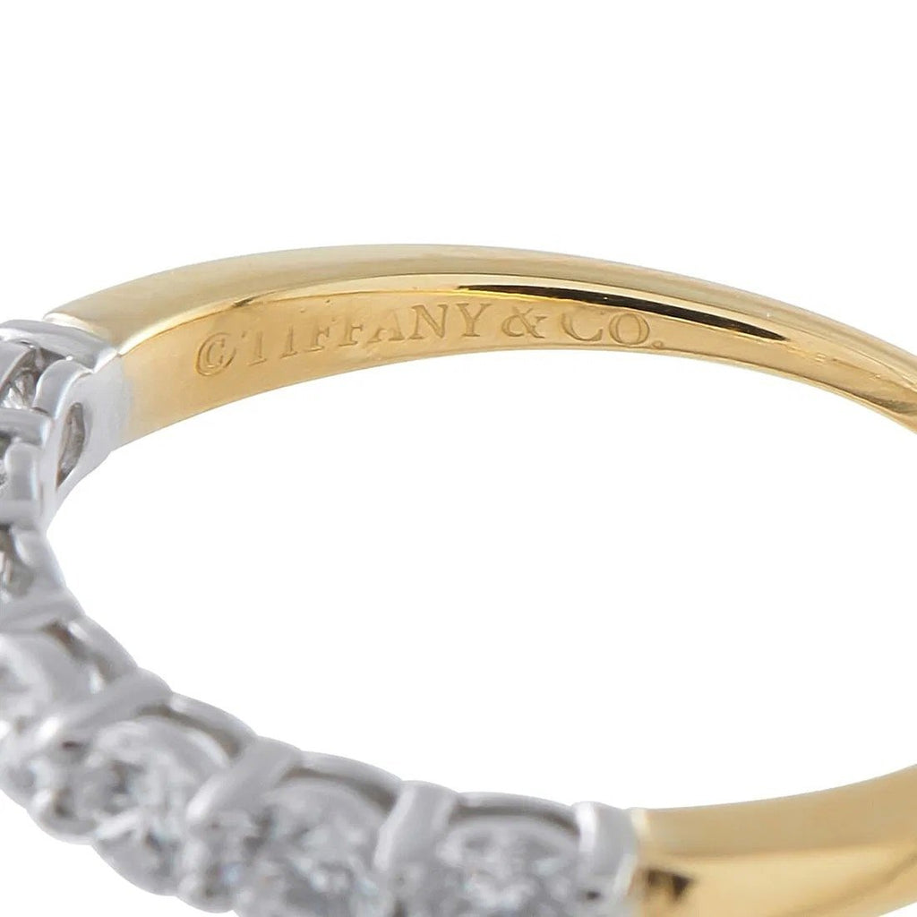 Tiffany & Co. 18K Yellow Gold and 0.75 ct Diamond Ring