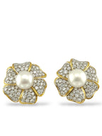18K Gold and 11ct Diamonds Earrings