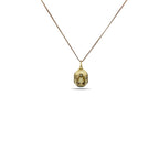 Antique Russian 14K Yellow Gold, Blue and White Enamel 0.3ct Diamond Egg Pendant