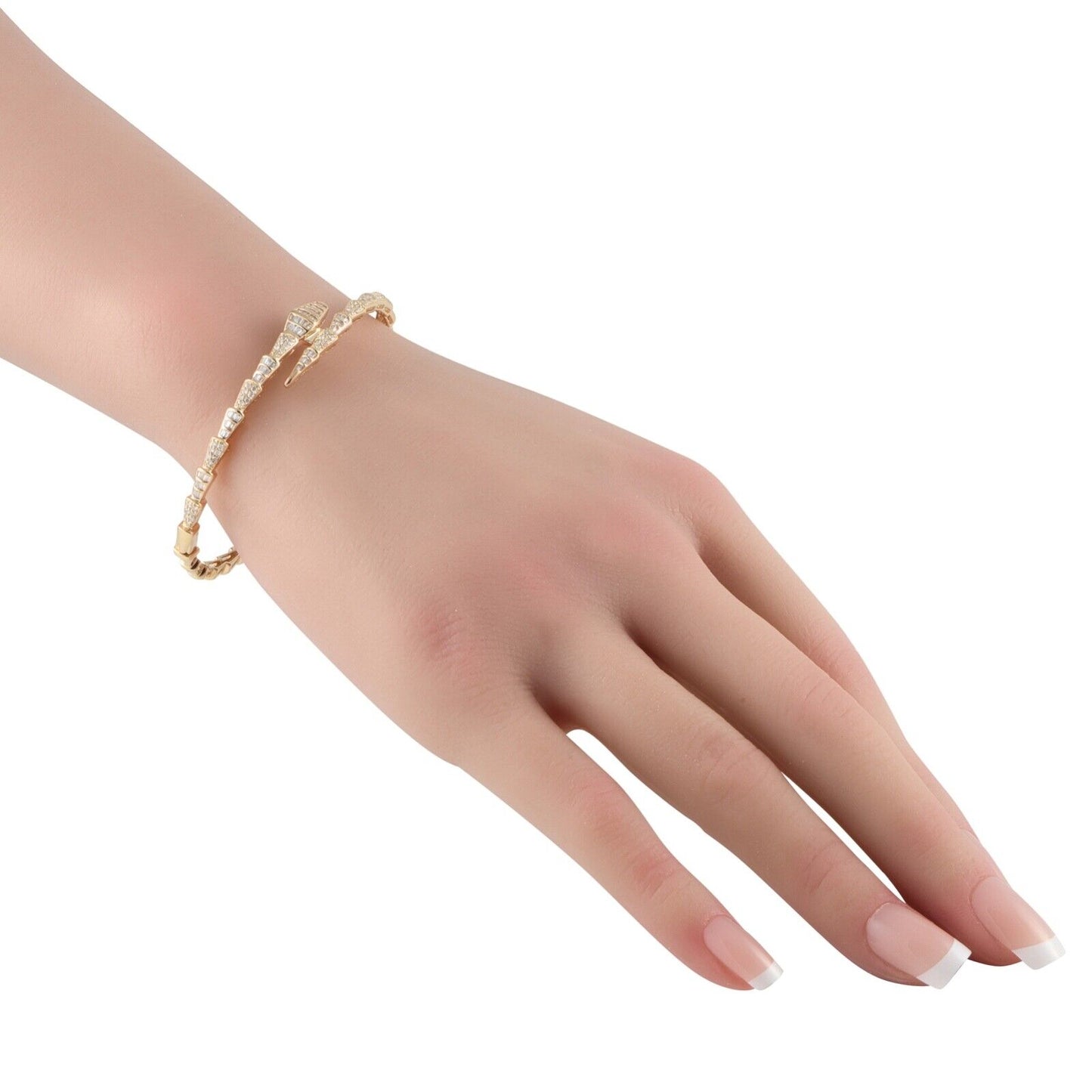 Splendid 14K Yellow Gold 0.75ct Diamond Bracelet