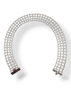 Roberto  Coin 18Kt White Gold and 9.0 Diamond Spider Web Design Necklace