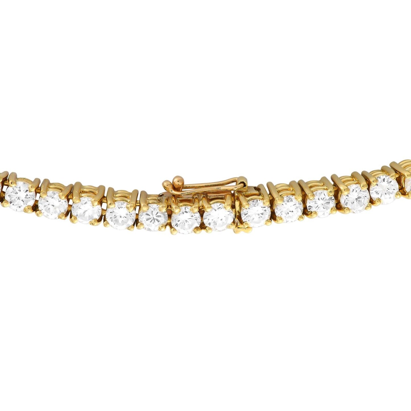 Stunning 18K Yellow Gold 16.50ct Diamond and Ruby Necklace