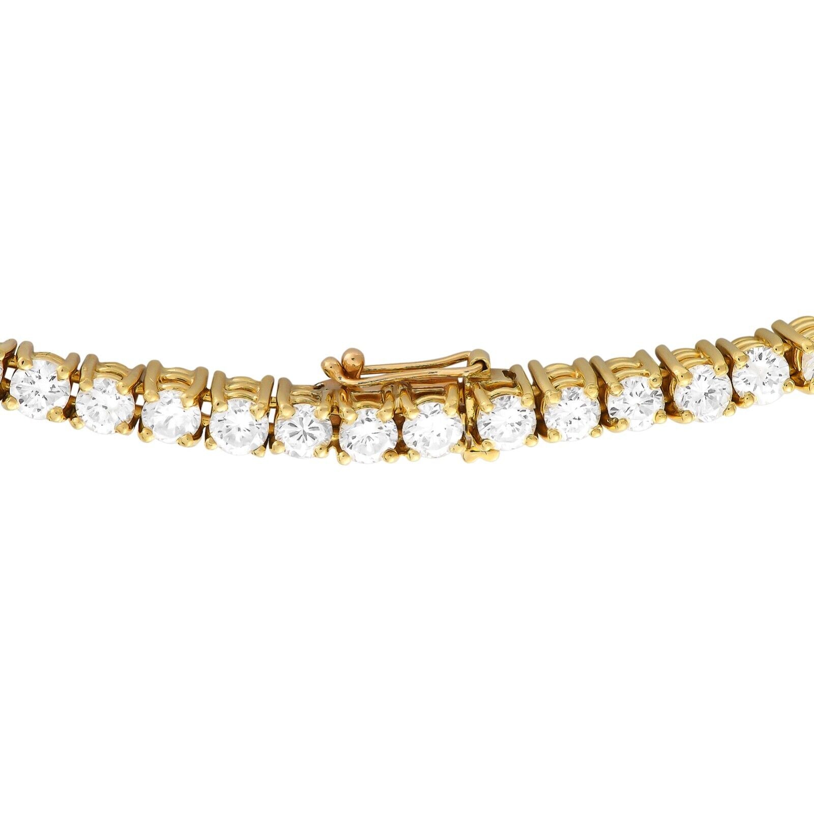 Stunning 18K Yellow Gold 16.50ct Diamond and Ruby Necklace