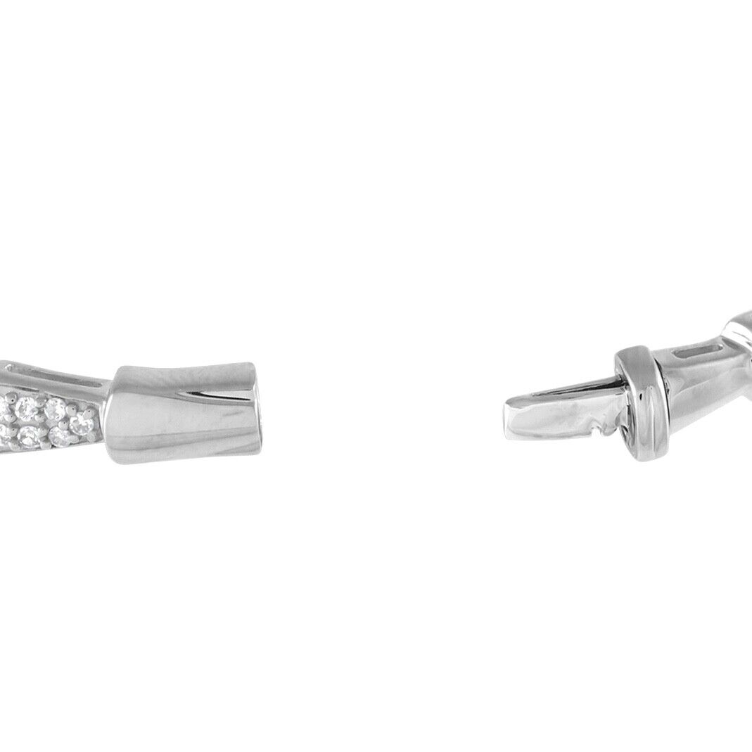 Splendid 14K White Gold 0.75ct Diamond Bracelet