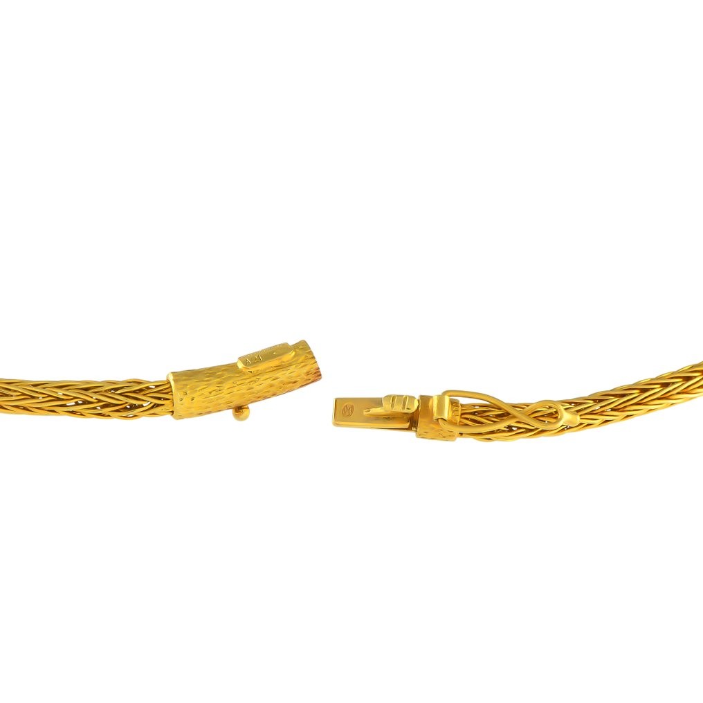 Ilias Lalaounis - Necklace with pendant - 18 kt. Yellow gold, 18K Yellow Gold