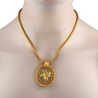 Ilias Lalaounis - Necklace with pendant - 18 kt. Yellow gold, 18K Yellow Gold