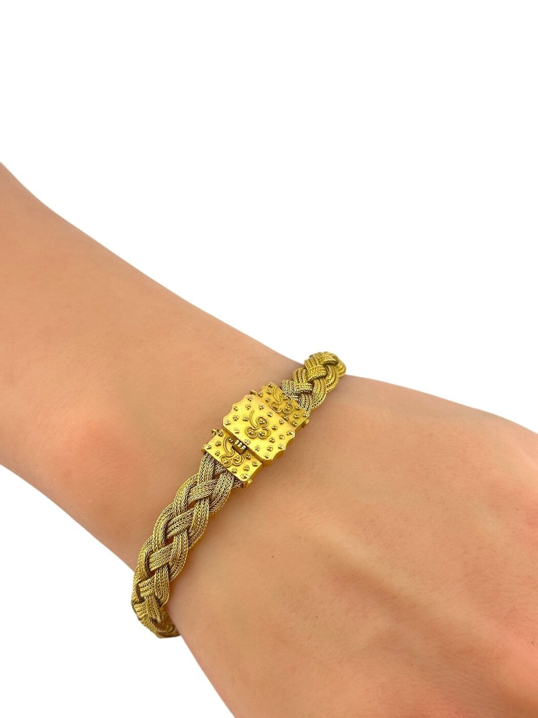 14K yellow gold bracelet