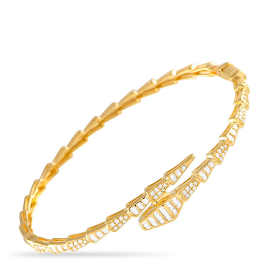 Splendid 14K Yellow Gold 0.75ct Diamond Bracelet