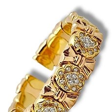 Bracelet - 18 kt. Yellow gold - 1.08ct. tw.