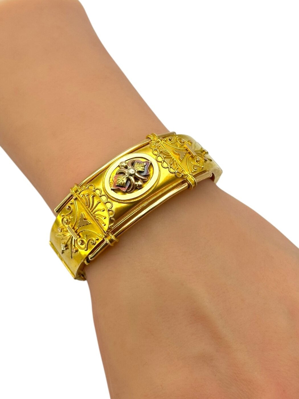 Antique Victorian 14K Gold Amazing Women's Bracelet