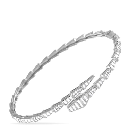Splendid 14K White Gold 0.75ct Diamond Bracelet
