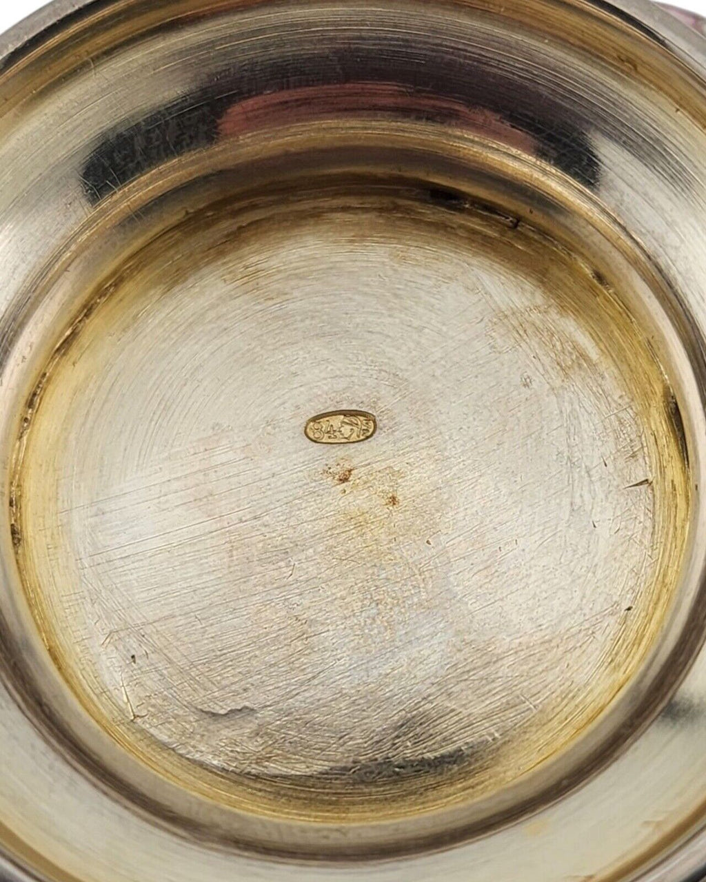 Amazing Rare Imperial Russian  Antique 84 Silver & Enamel Bowl