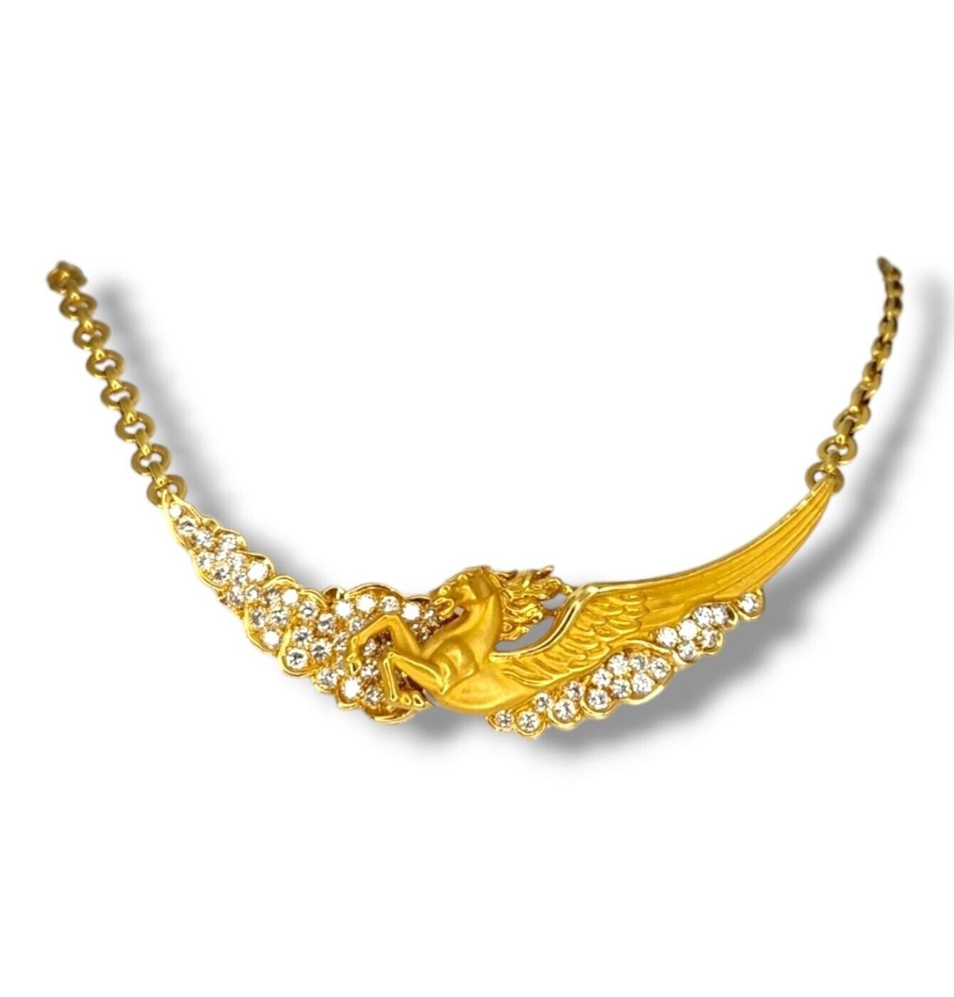 Carrera Y Carrera 18K Yellow Gold and Diamond Necklace - 1.40ct. tw. Diamond