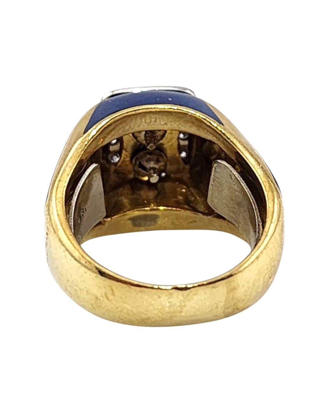 Bellarri 18k Yellow & White  Gold Enameled  Diamond Ring - 0.20ct. tw. Diamond