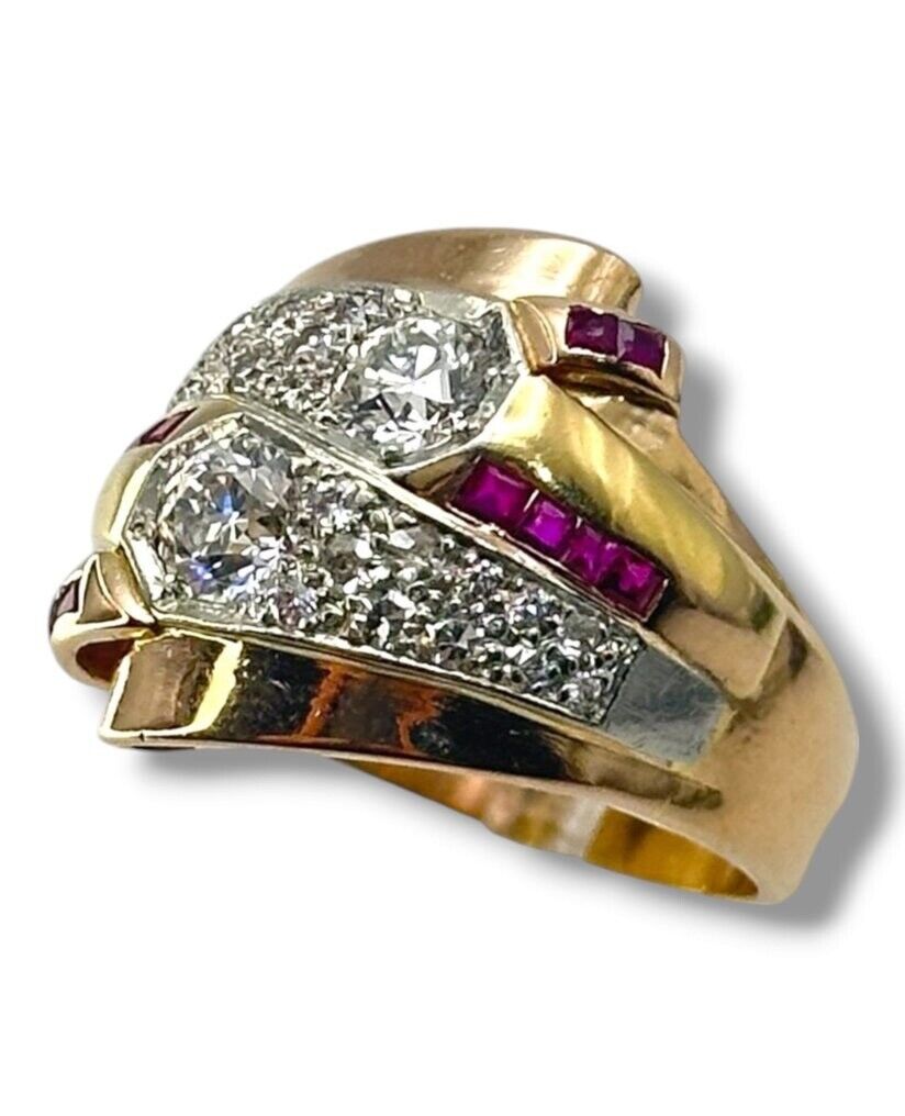 Gorgeous 14K Gold and 1.13Ct Diamond Women's Ring