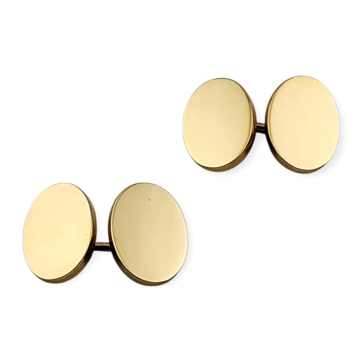 Tiffany & Co. Cufflinks Vintage Tiffany & Co. 14K Gold Cufflinks 25 Grams   Mate