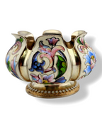 Amazing Rare Imperial Russian  Antique 84 Silver & Enamel Bowl