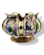 Amazing Rare Imperial Russian  Antique 84 Silver & Enamel Bowl