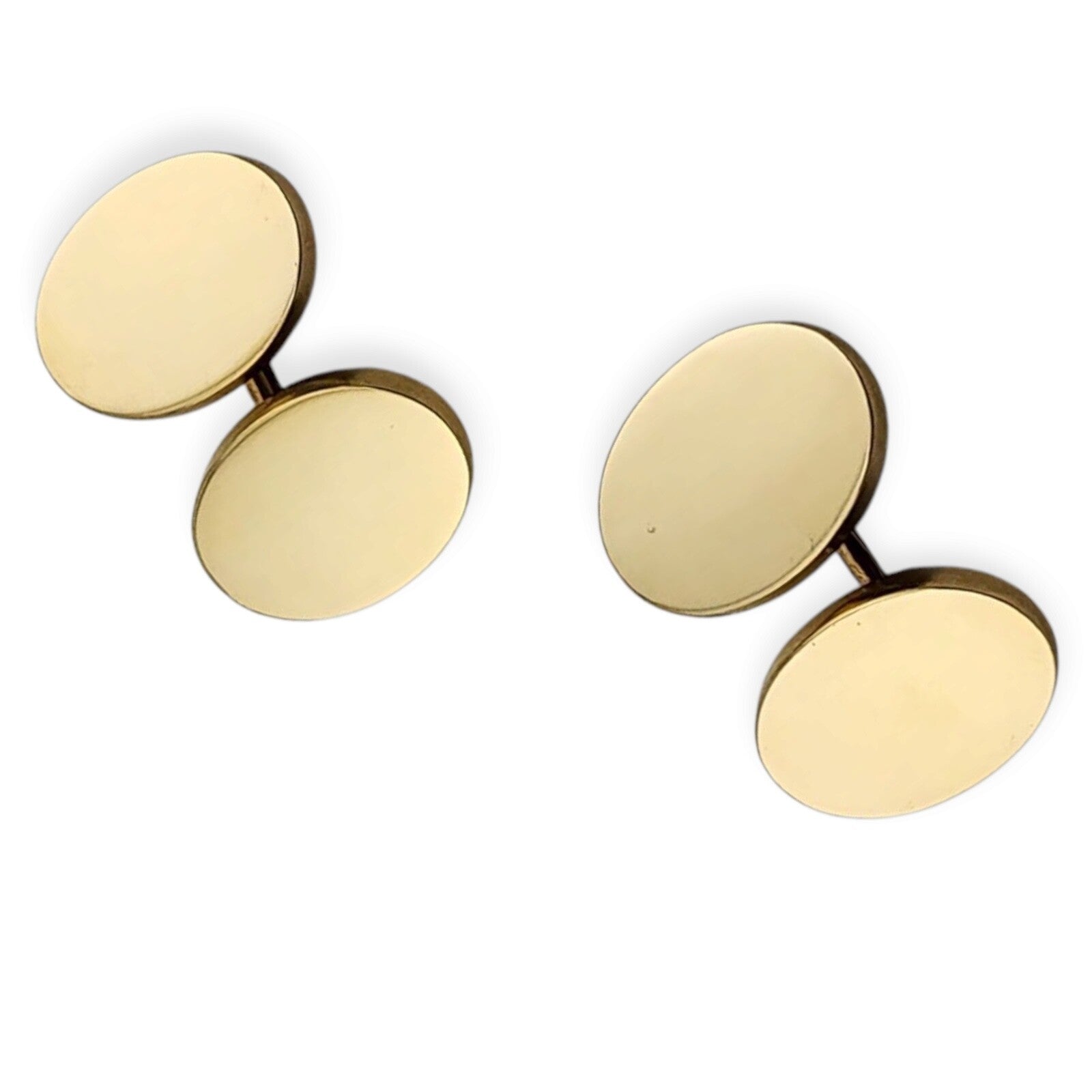 Tiffany & Co. Cufflinks Vintage Tiffany & Co. 14K Gold Cufflinks 25 Grams   Mate