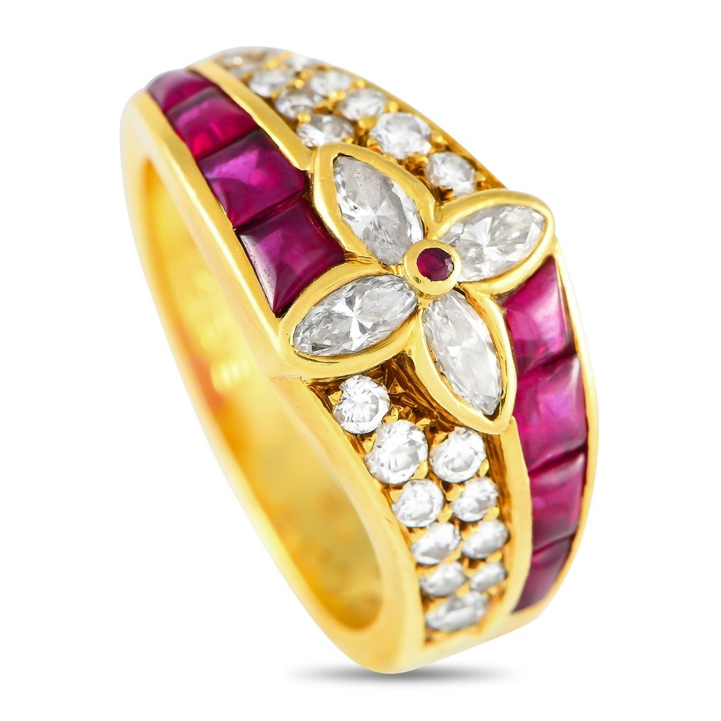 Van Cleef & Arpels - Ring - 18 kt. Yellow gold, Van Cleef & Arpels 18K Yellow
