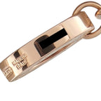 Bvlgari B.zero1 18K Rose Gold Diamond and White Ceramic Tassel Lavalier Necklace