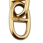 Iconic Motif Design Diamond Pave Link Bracelet in 18K Rose Gold