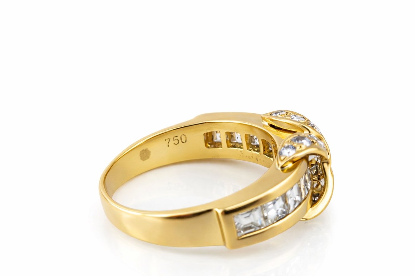 Tiffany & Co. 18K Yellow Gold 1.5ct Diamond Ring
