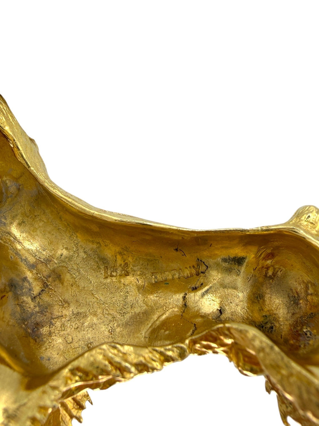 Tiffany & Co. 18K Gold Dog Brooch