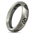 18K White Gold 0.32ct Diamond Circle Ring