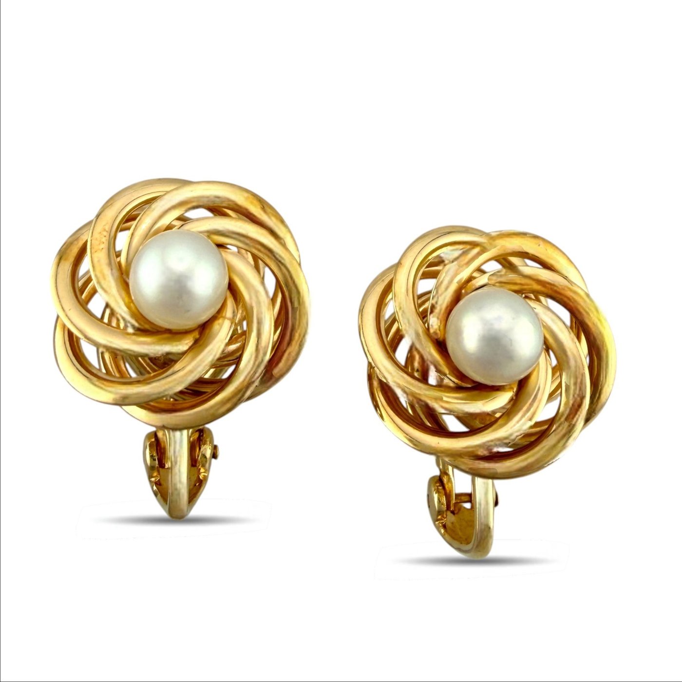 14K Yellow Gold Earrings