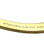 Gold bracelet inside stamp: TIFFANY&Co. Au 750 ITALY d4.08ct
