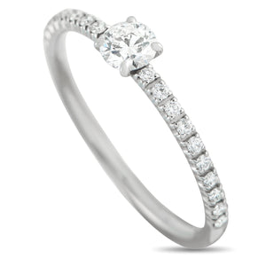 Cartier Etincelle Platinum 0.21ct Diamond Ring