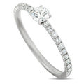 Cartier - Ring CARTIER Etincelle Platinum 0.21ct Diamond Ring , Platinum - 0.21ct. tw.