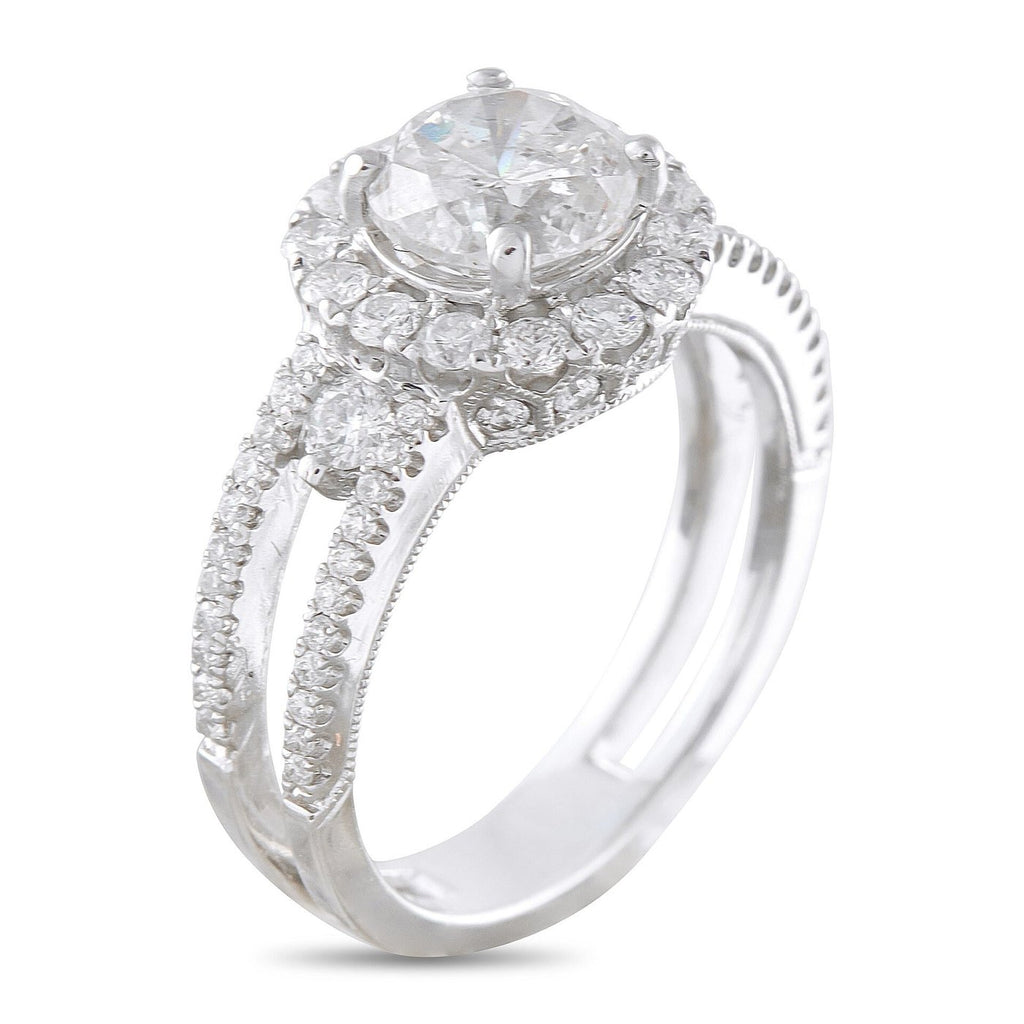 18K White Gold 2.16ct Diamond Ring