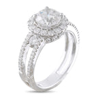 18K White Gold 2.16ct Diamond Ring