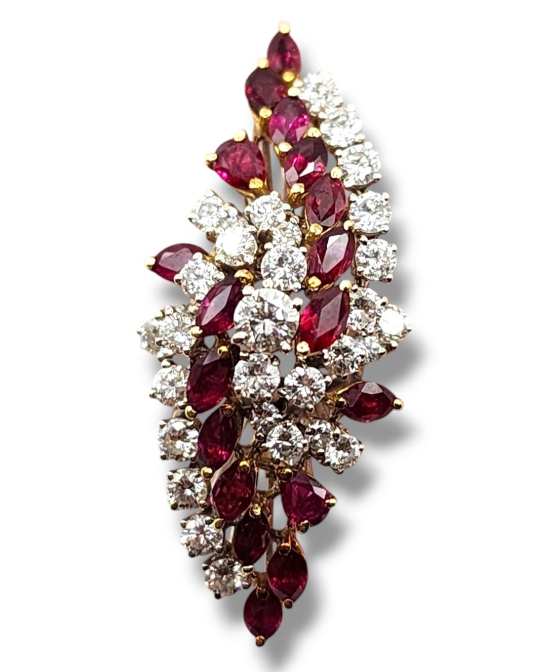 Ring - 18 kt. White gold Diamond (Natural)