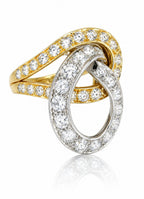 18K Yellow Gold Ring with 2.50ct Diamonds