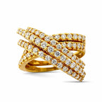 Sonia B. Eternal 18K Yellow Gold & 1.60ct Diamond Band Ring