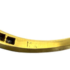 18K Yellow Gold 1.25ct Sapphire and 1ct Diamond Ring