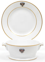 Imperial Rare Russian Porcelain Coronation Service Circa 1800s Bowl