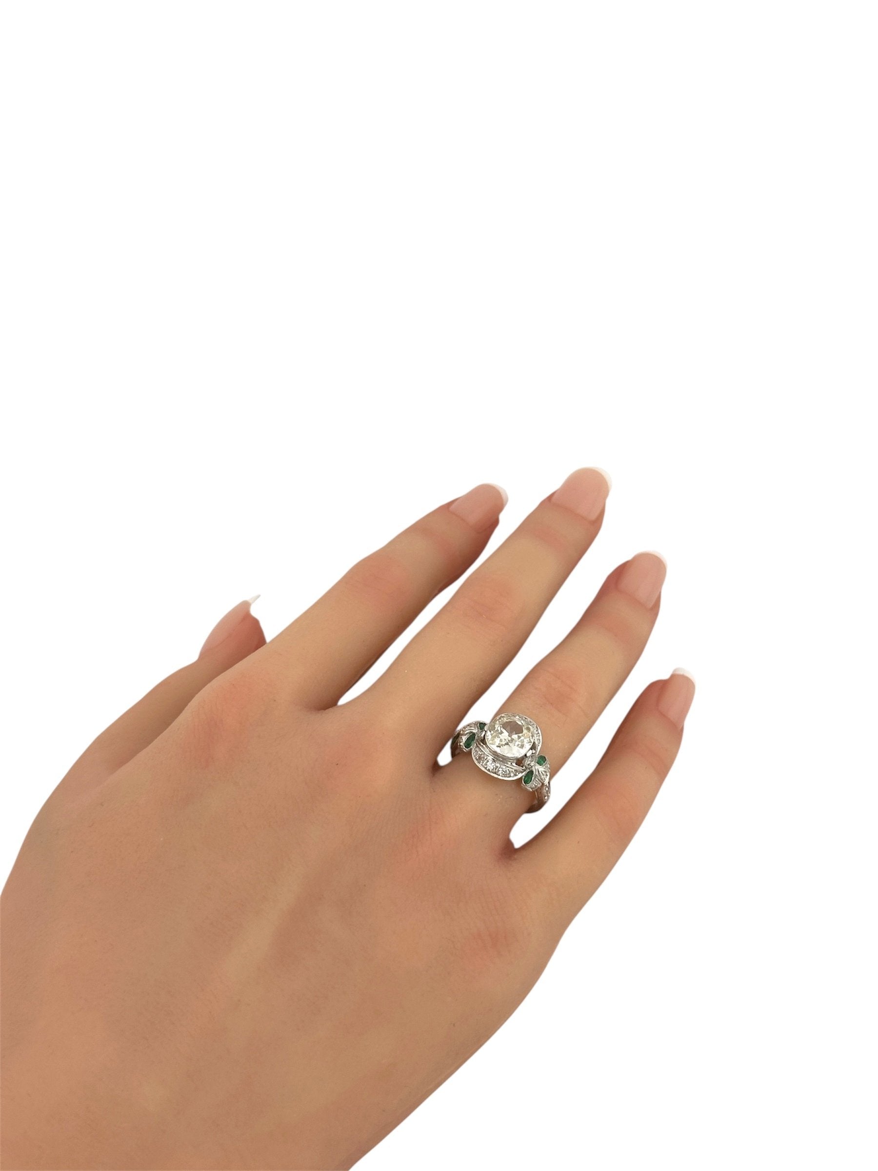 Platinum Ring with 2.71ct Diamond